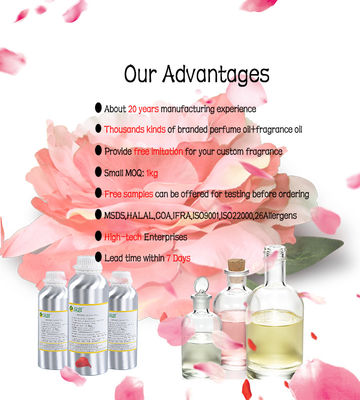 Fresh Perfume Fragrance Oil for Personal Fragrance Products Wholesale